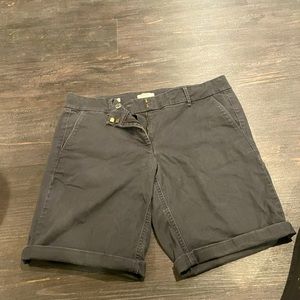 Gray khaki shorts